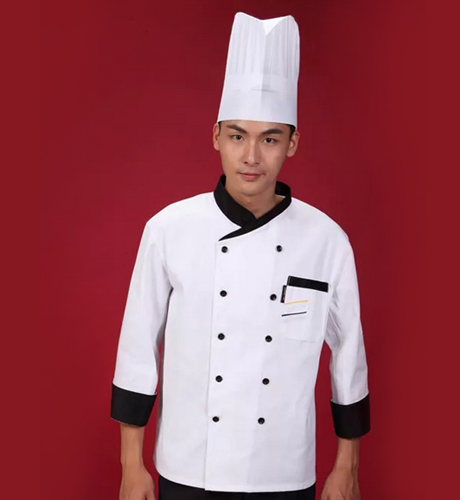 2015最新款秋冬季高端星级厨师服